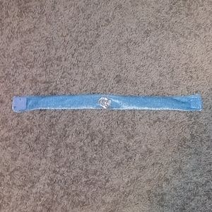 Blue choker for Cinderalla costume